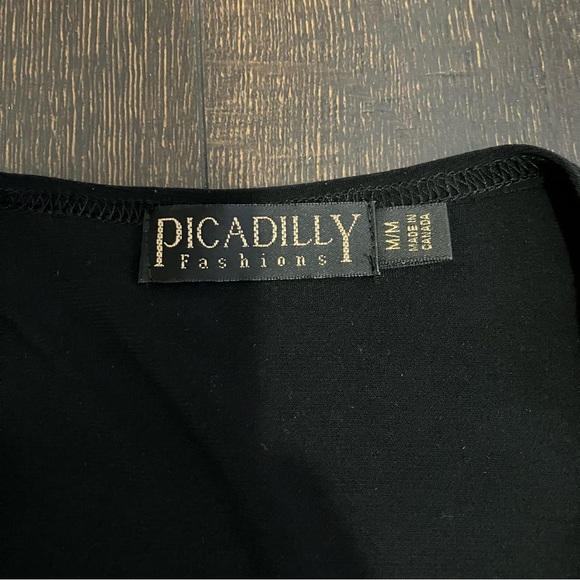 Picadilly | Black night out cardigan - Picture 6 of 7